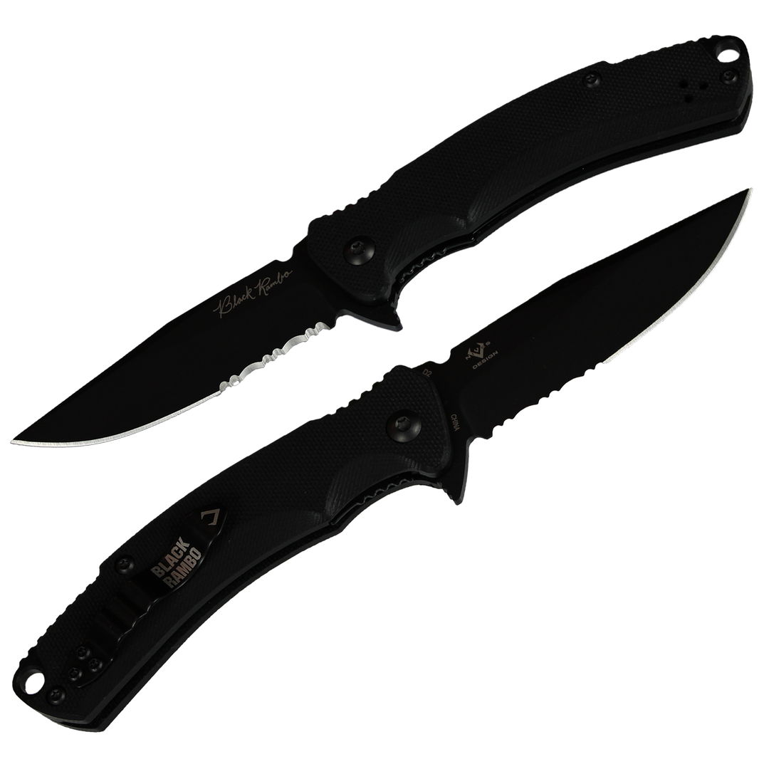 Black Rambo Shorty Pro